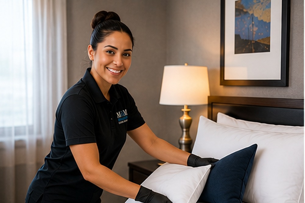 Apartment community cleaning